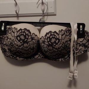 Torrid 42B pushup strapless bra